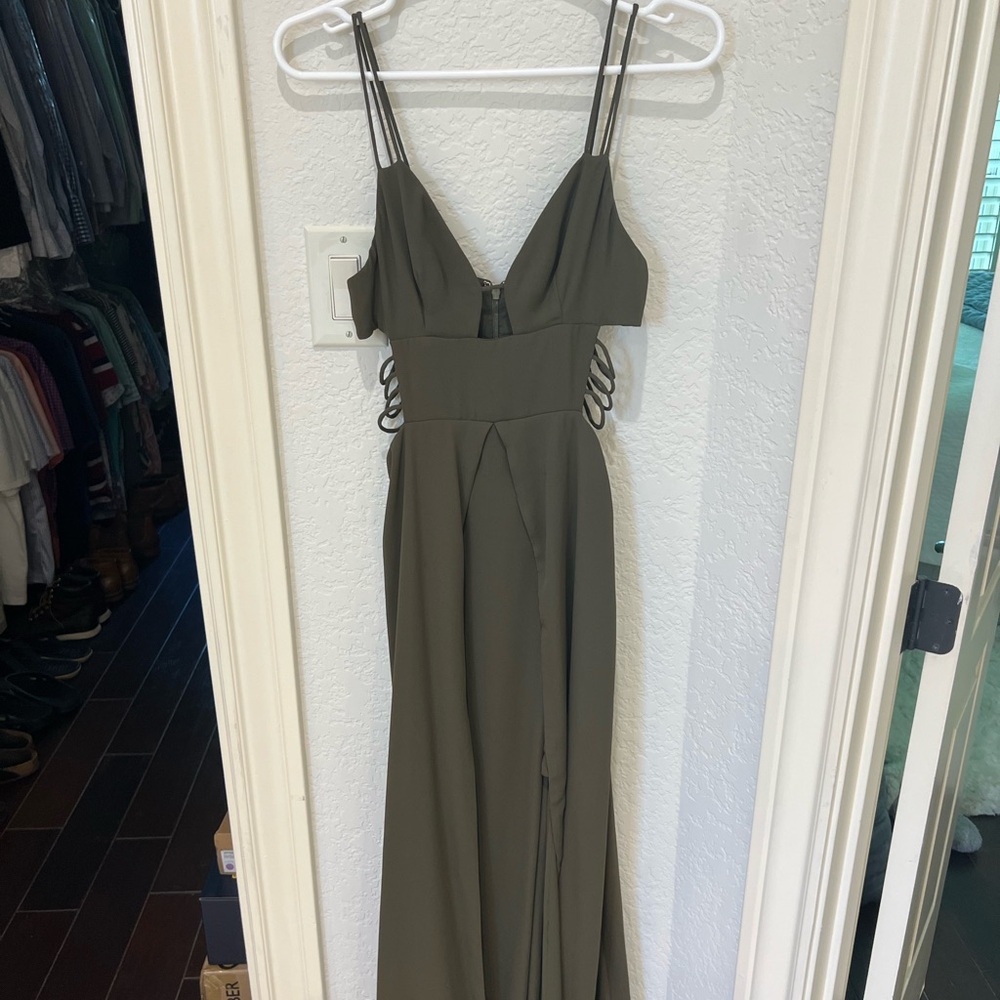 Floor length dress